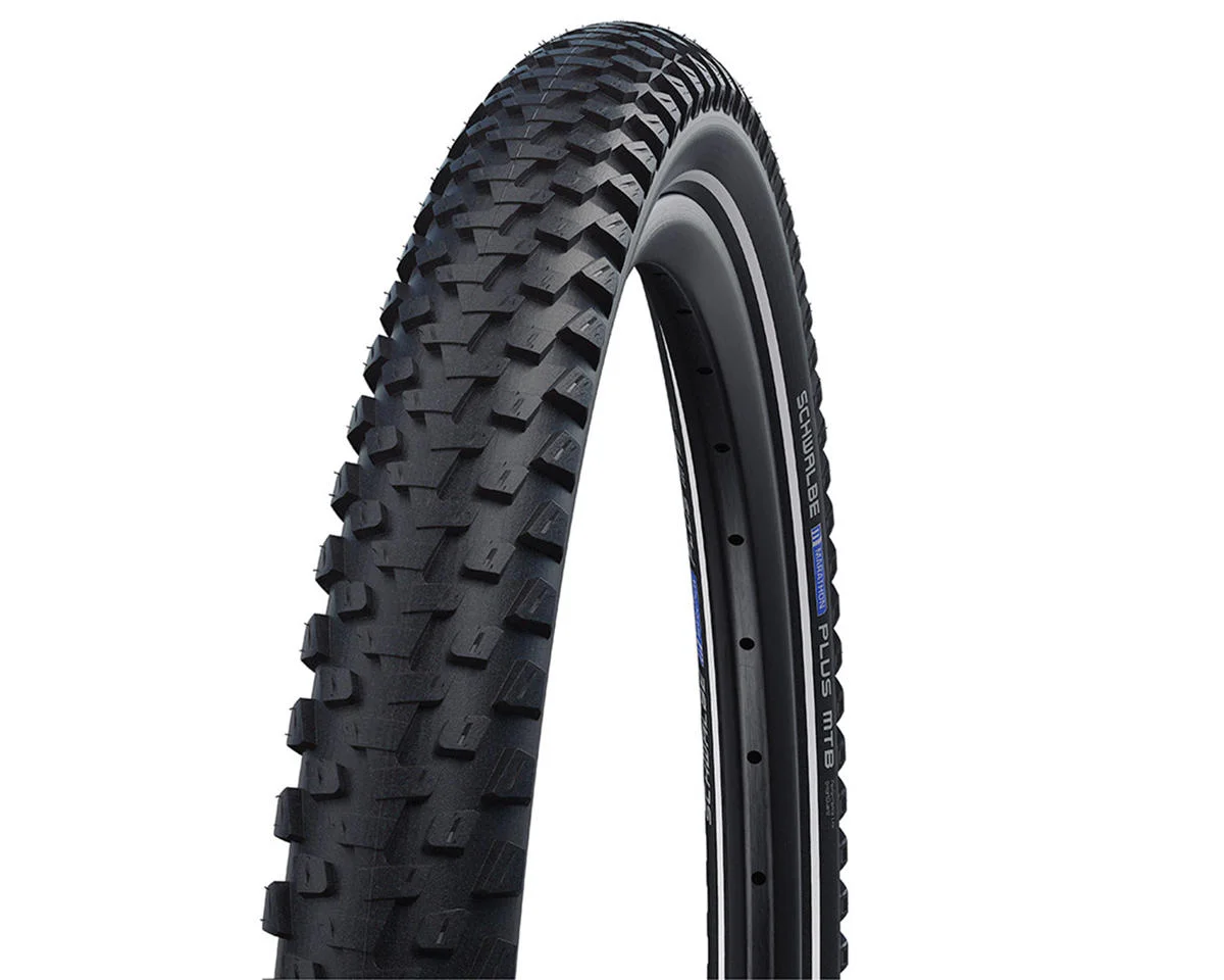 Schwalbe Marathon Plus MTB Tire (Black/Reflective) (27.5") (2.25") (Wire Bead) (Addix/SmartGuard) (E50)